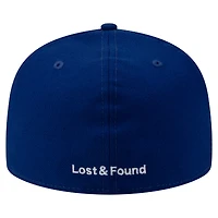 Men's New Era x Lost & Found Royal Toronto Blue Jays Cooperstown Collection 59FIFTY Wool Fitted Hat
