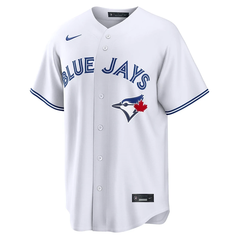 Men's Nike Alejandro Kirk White Toronto Blue Jays Home Replica Jersey