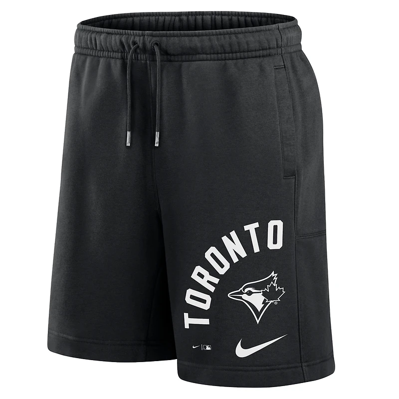 Men's Nike Royal Toronto Blue Jays Arched Kicker Fleece Shorts