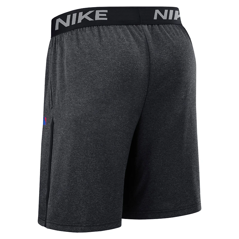 Men's Nike  Black Toronto Blue Jays Authentic Collection City Connect Performance Knit Shorts