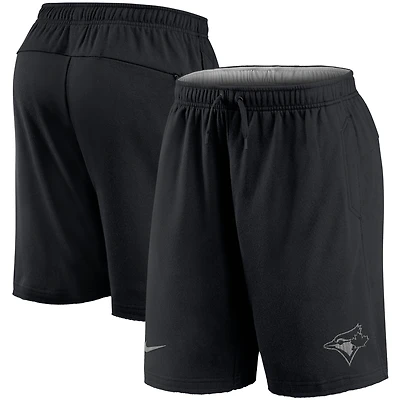 Short Performance Flux Nike Toronto Blue Jays Authentic Collection pour homme, noir