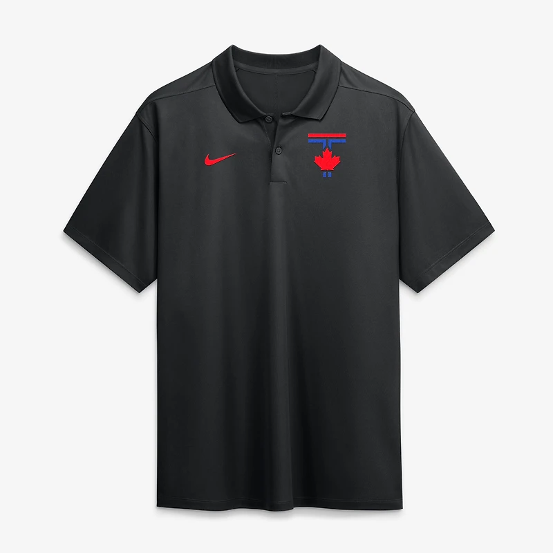 Men's Nike Black Toronto Blue Jays City Connect Victory Dri-FIT Polo