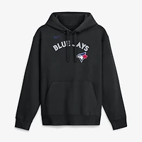 Sweat à capuche Nike noir pour homme, modèle Blue Jays de Toronto