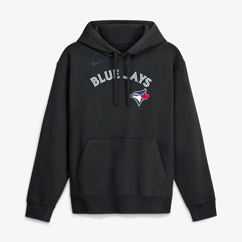 Men's Nike Black Toronto Blue Jays Dri-Fit Club Hoodie