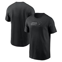Men's Nike Black Toronto Blue Jays Pinwheel Lockup T-Shirt