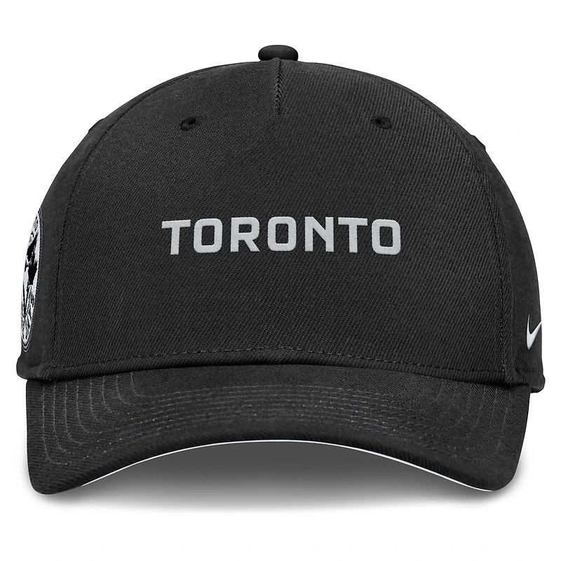 Men's Nike  Black Toronto Blue Jays Rise Performance Adjustable Hat