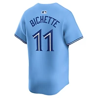 Men's Nike Bo Bichette Light Blue Toronto Jays Alternate Limited Player Jersey
