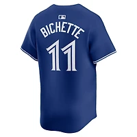 Maillot de joueur alternatif limité Nike Bo Bichette pour hommes, bleu marine, Toronto Blue Jays