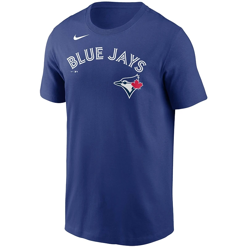 T-shirt avec nom et numéro Nike Bo Bichette Royal des Blue Jays de Toronto pour hommes