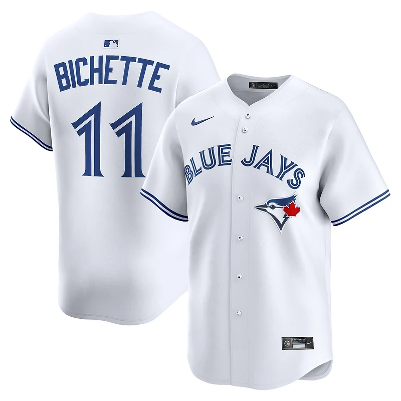 Maillot Nike Bo Bichette blanc à domicile des Blue Jays de Toronto pour homme