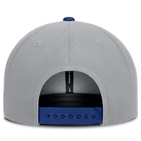 Men's Nike Gray/Royal Toronto Blue Jays Primetime Pro Dri-FIT Snapback Hat