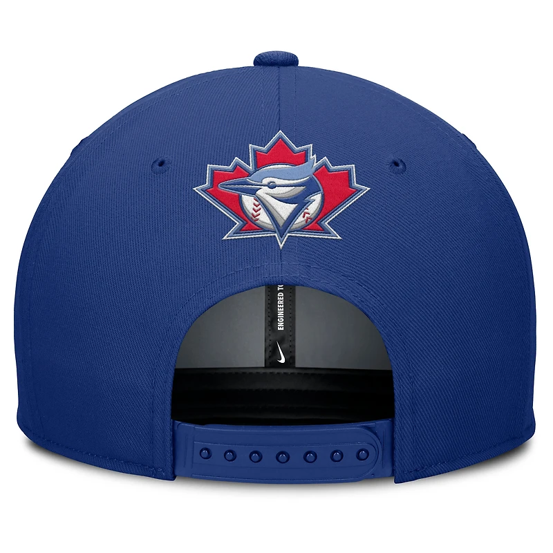 Men's Nike Gray/Royal Toronto Blue Jays Pro Performance Snapback Hat