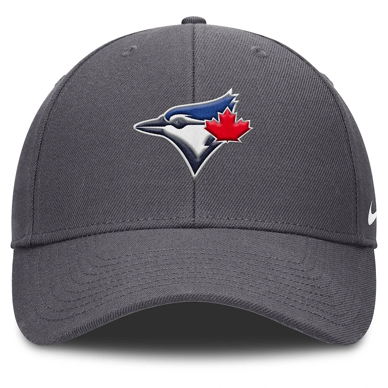 Men's Nike  Gray Toronto Blue Jays Club Performance Adjustable Hat