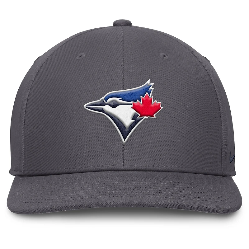 Men's Nike Gray Toronto Blue Jays Pro Performance Snapback Hat