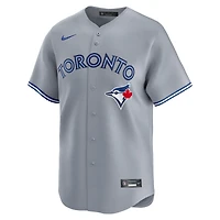 Men's Nike  Gray Toronto Blue Jays Road Limited Jersey