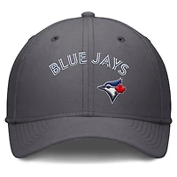 Men's Nike  Gray Toronto Blue Jays Swoosh Performance Flex Hat