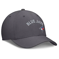 Men's Nike  Gray Toronto Blue Jays Swoosh Performance Flex Hat