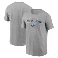 Men's Nike Heather Gray Toronto Blue Jays Team Engineered T-Shirt