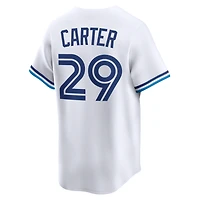 Men's Nike Joe Carter White Toronto Blue Jays Cooperstown Collection Home Limited Jersey