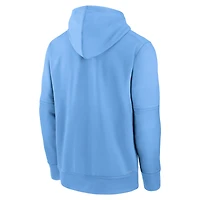 Sweat à capuche Nike bleu clair des Blue Jays de Toronto Authentic Collection Performance pour hommes