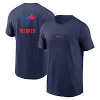 T-shirt graphique Nike bleu marine pour hommes des Blue Jays de Toronto 2024 City Connect