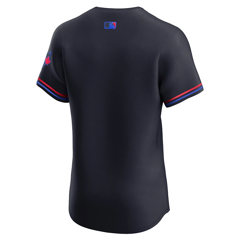 Men's Nike Navy Toronto Blue Jays City Connect  Elite Jersey