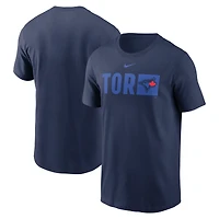 Men's Nike Navy Toronto Blue Jays City Connect Tricode T-Shirt