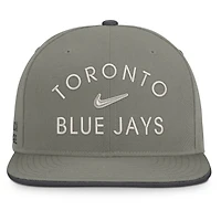 Men's Nike Olive Toronto Blue Jays Pro Dri-FIT Snapback Hat