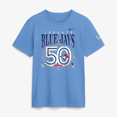 Men's Nike Powder Blue Toronto Jays 50th Season Club T-Shirt