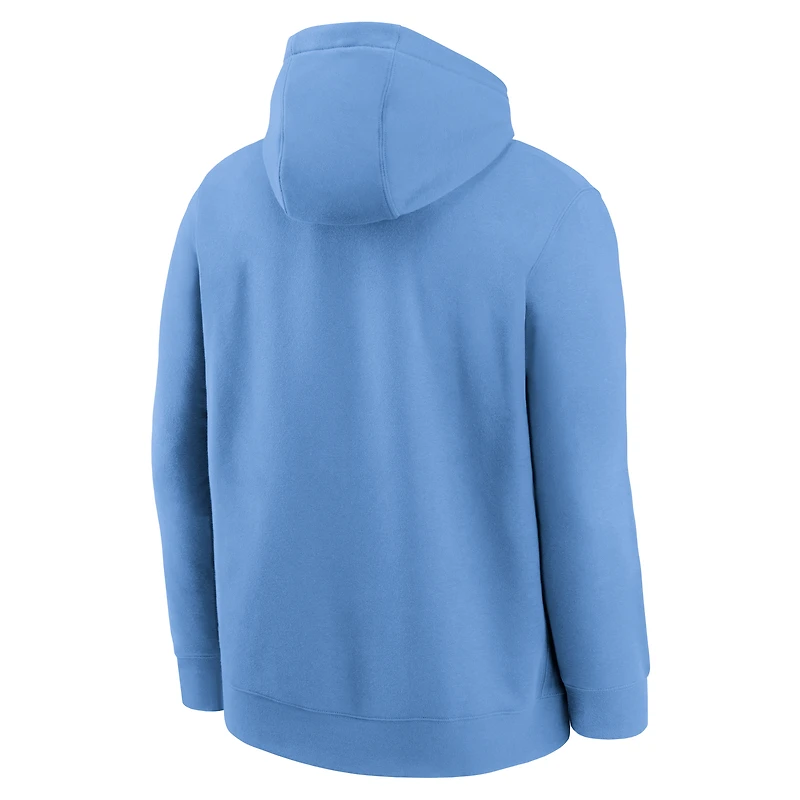 Men's Nike Powder Blue Toronto Jays Cooperstown Collection Club Pullover Hoodie