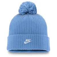 Bonnet en tricot à revers avec pompon Nike bleu poudre Toronto Blue Jays pour homme