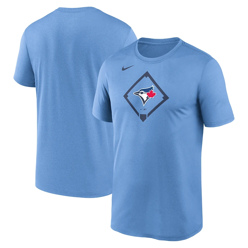 T-shirt Nike Performance Icon Legend bleu poudre pour homme des Blue Jays de Toronto