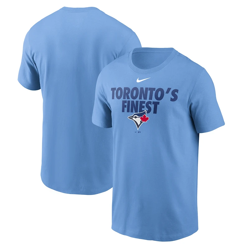 Men's Nike Powder Blue Toronto Jays Local Home Town T-Shirt