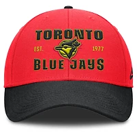 Men's Nike Red/Black Toronto Blue Jays Rise Neon Performance Adjustable Hat