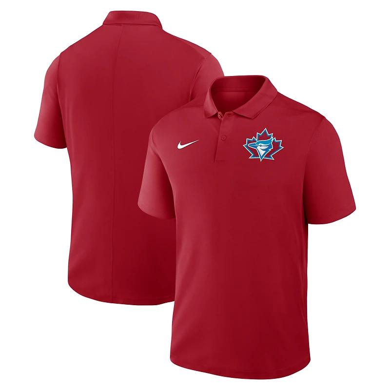 Polo Nike rouge Toronto Blue Jays Alternate Victory Dri-FIT pour homme