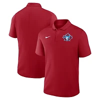 Polo Nike rouge Toronto Blue Jays Alternate Victory Dri-FIT pour homme