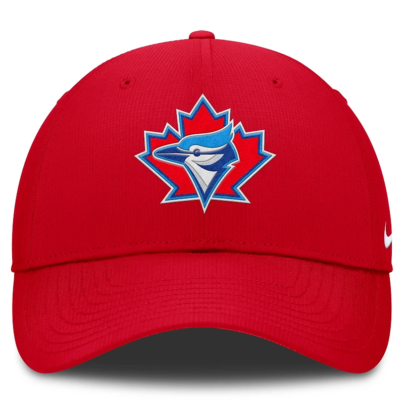 Casquette ajustable Nike rouge Toronto Blue Jays Club UV Dri-FIT pour homme