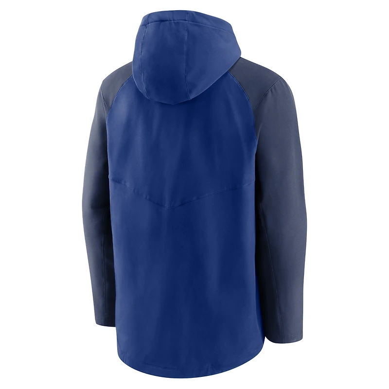 Veste à capuche entièrement zippée Nike Royal/Navy Toronto Blue Jays Authentic Collection Player Performance pour homme