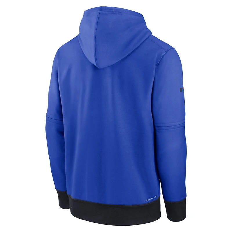 Sweat à capuche Nike Royal Toronto Blue Jays Authentic Collection City Connect Performance pour homme