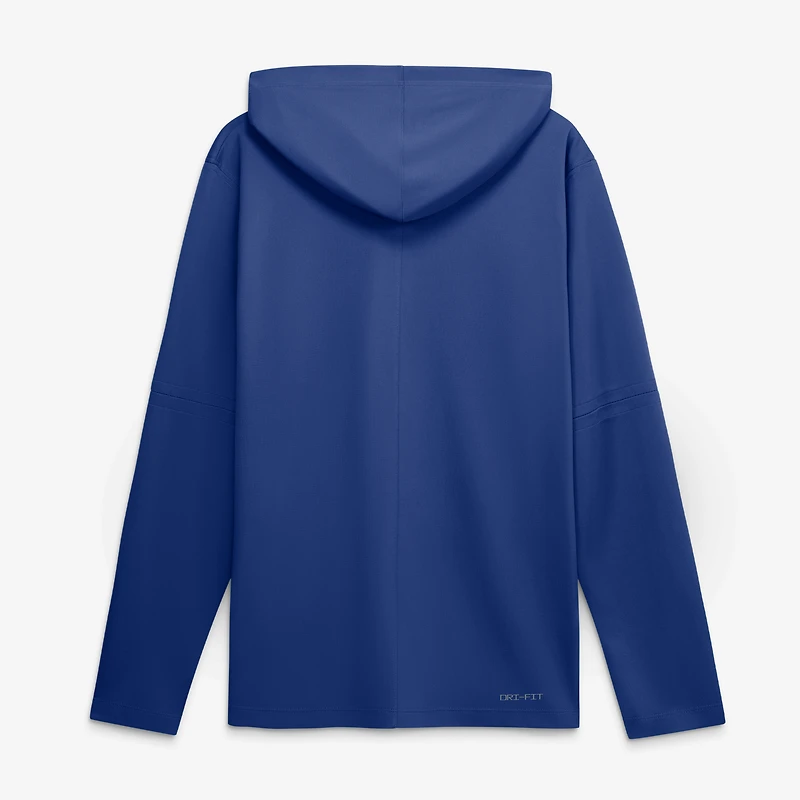 Men's Nike Royal Toronto Blue Jays Authentic Collection Dri-FIT Long Sleeve Hooded T-Shirt