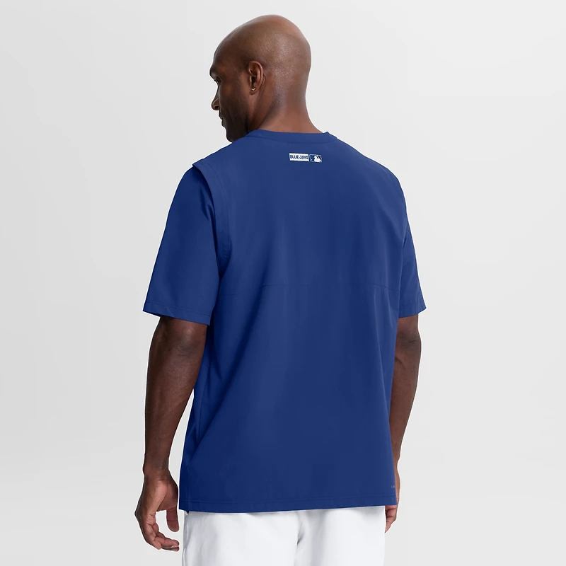 Men's Nike Royal Toronto Blue Jays Authentic Collection Dri-FIT Quarter-Zip Windshirt