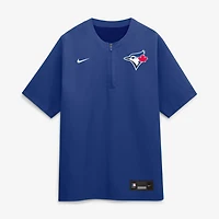 Men's Nike Royal Toronto Blue Jays Authentic Collection Dri-FIT Quarter-Zip Windshirt