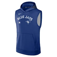 Sweat à capuche sans manches Nike Royal Toronto Blue Jays Authentic Collection Performance pour homme