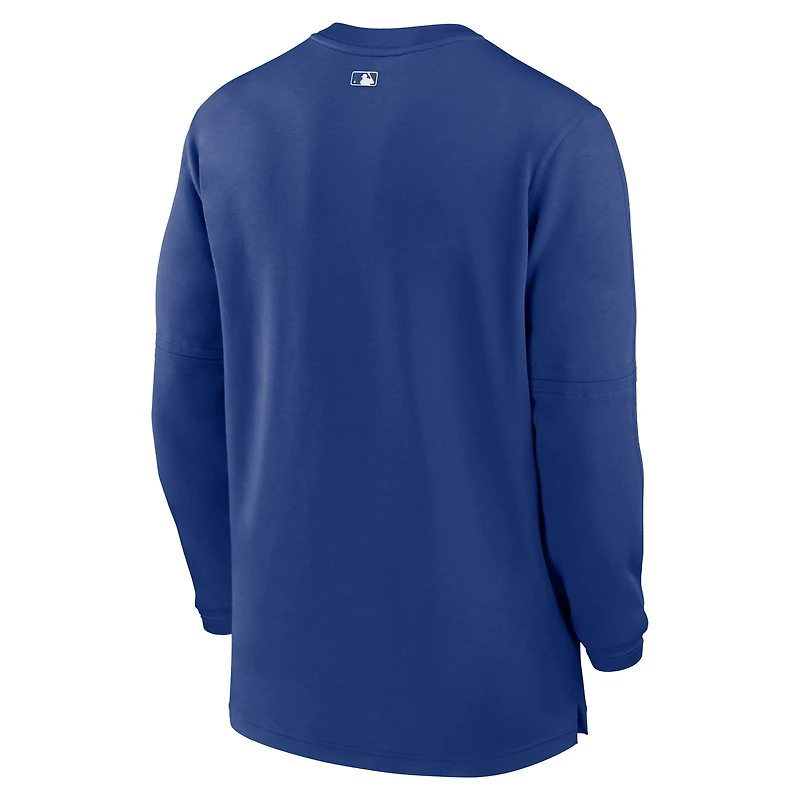Men's Nike Royal Toronto Blue Jays Authentic Collection Game Time Performance Quarter-Zip Top