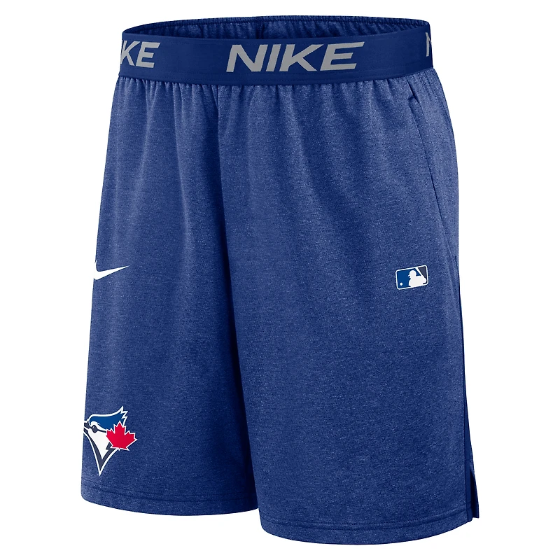 Short en tricot Nike Royal Toronto Blue Jays Authentic Collection Performance pour homme