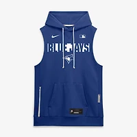 Sweat à capuche sans manches Nike Royal Toronto Blue Jays Authentic Collection Standard Issue Dri-FIT pour homme
