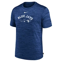 T-shirt Nike Royal Toronto Blue Jays Authentic Collection Velocity Performance pour homme