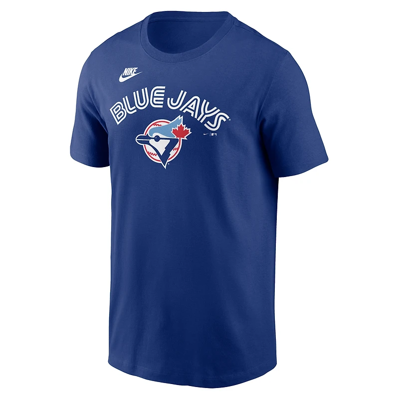 Men's Nike Royal Toronto Blue Jays Cooperstown Collection Wordmark T-Shirt