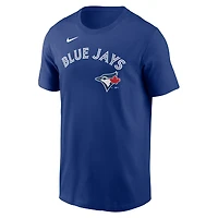 Men's Nike Royal Toronto Blue Jays Fuse Wordmark T-Shirt