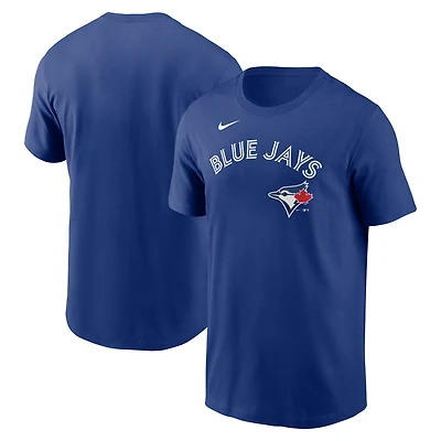 Men's Nike Royal Toronto Blue Jays Fuse Wordmark T-Shirt